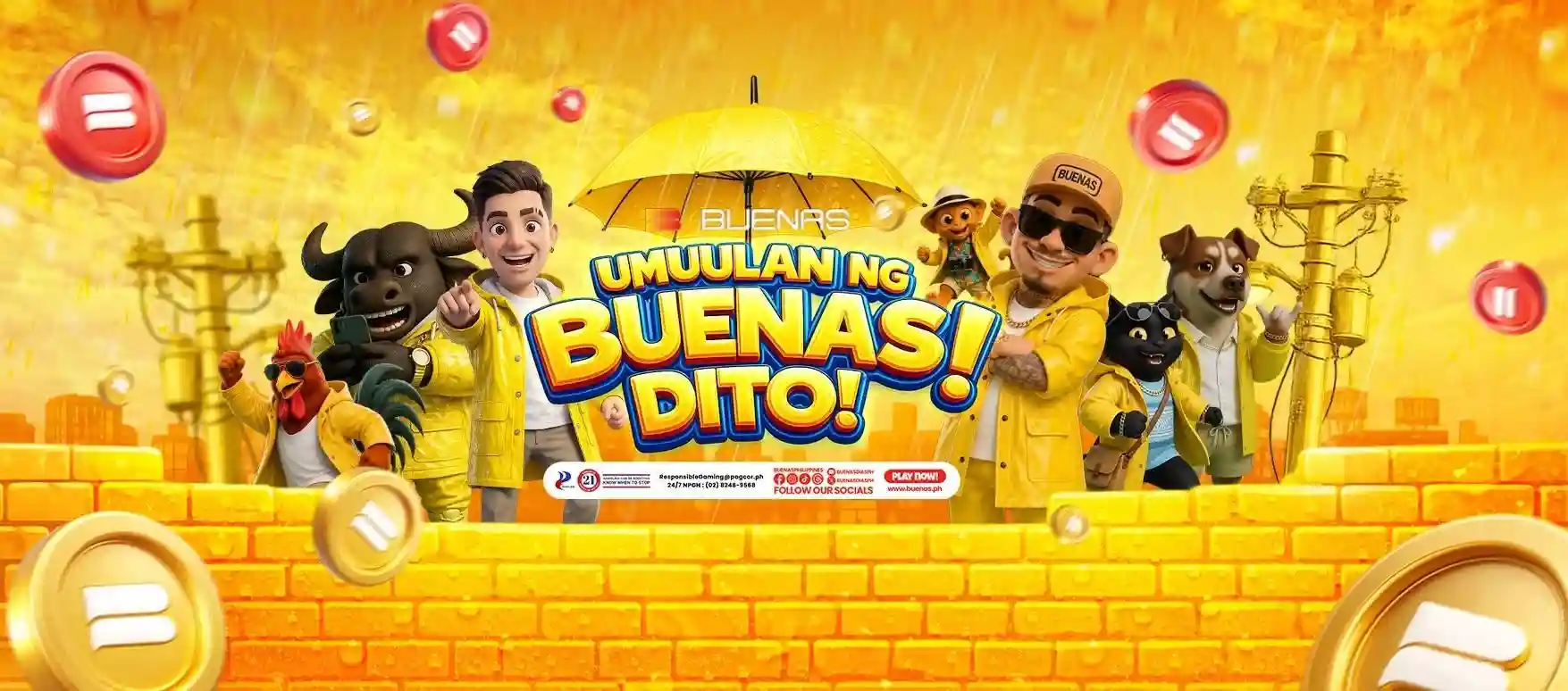 Buenas Philippines promotional banner