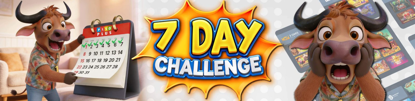 7 DAY LOGIN BONUS BANNER